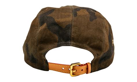 louis vuitton camouflage-inspired bucket hat